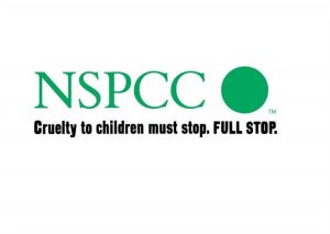 Image Shows That NSPCC Text with White Background